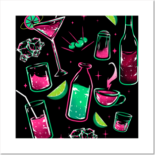 Drinks Posters and Art